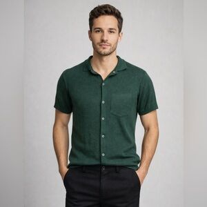 Percival Pablo Cuban Knit Shirt